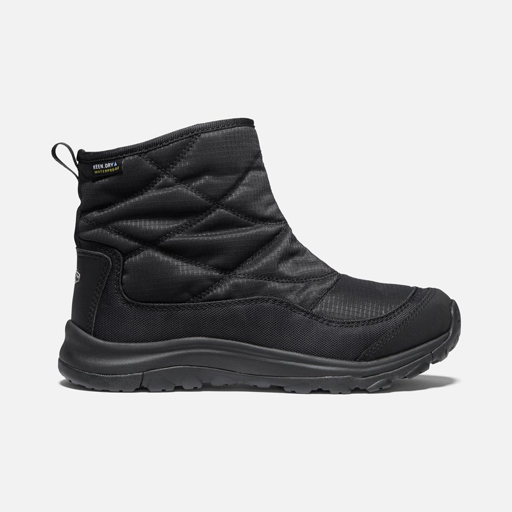 Botas de Invierno Keen Mexico Negros - Mujer Terradora Ii Waterproof Pull On - CP4908632